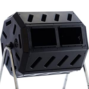 Dual Chamber Tumbling Composter