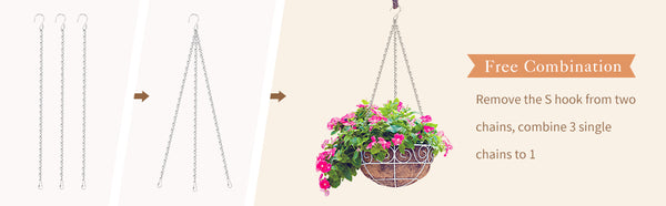 Hanging Chain for Hanging Bird Feeders