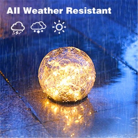 Outdoor Garden pathway Solar Lights Ball