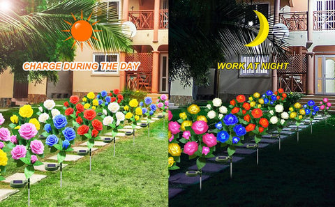 Outdoor Solar Garden Stake Lights