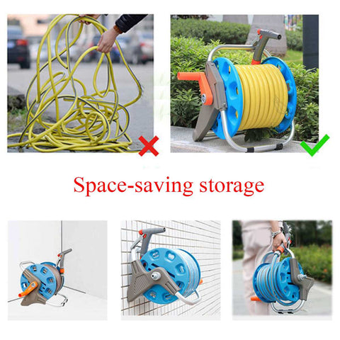 Portable Garden Hoses Reel Organizer