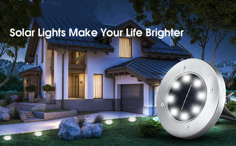 Solar Ground Path Lights