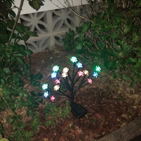 Solar Powered Landscape Path Tree Lights