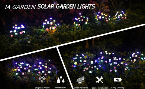 Solar Powered Landscape Path Tree Lights