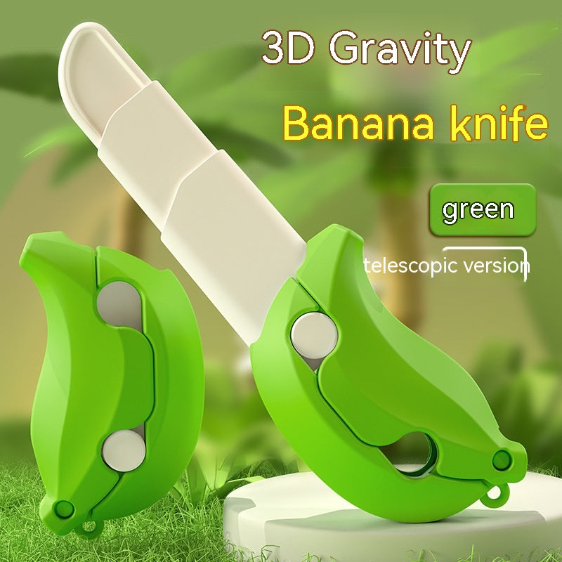 Mini Banana Radish Knife Decompression Toy