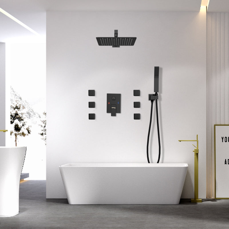 concealed shower system