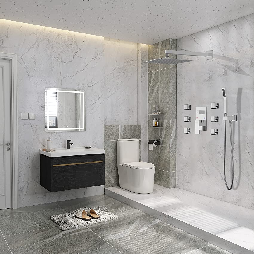 concealed shower system