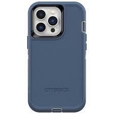 Defender Protective Case Blue Suede Shoes for iPhone 14/13