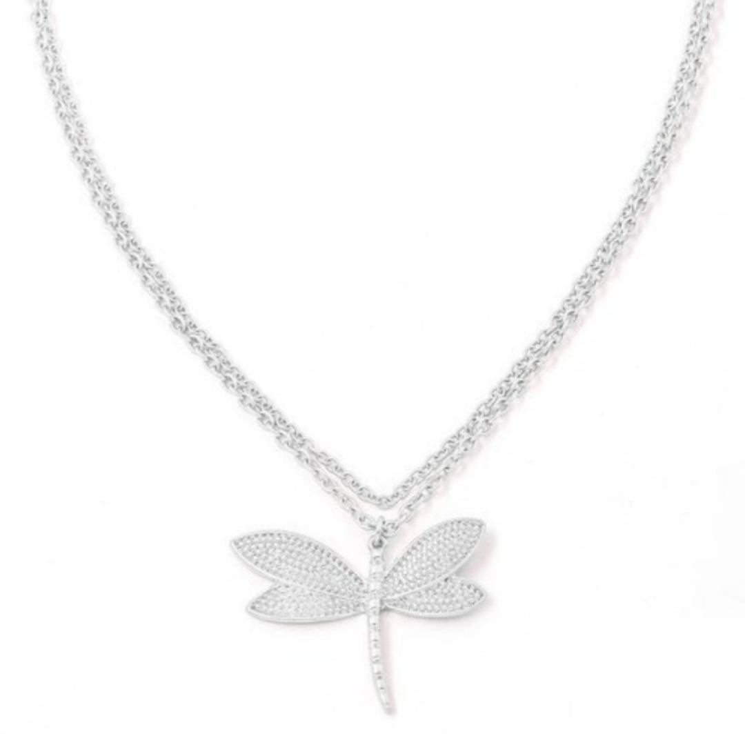 Dragonfly Pendant Necklace