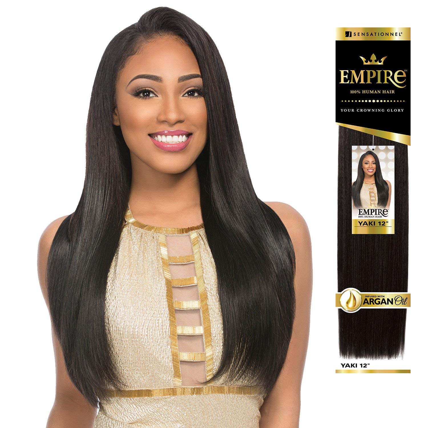 Sensationnel Empire 100% Human Hair - YAKI 12