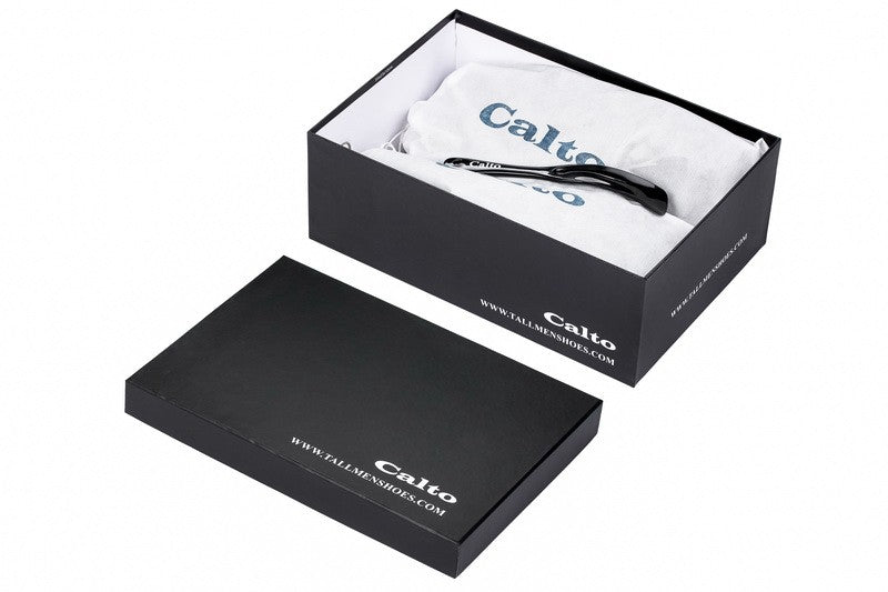 CALTO - Y2822 - 2.8 Inches Taller (Nubuck Black)