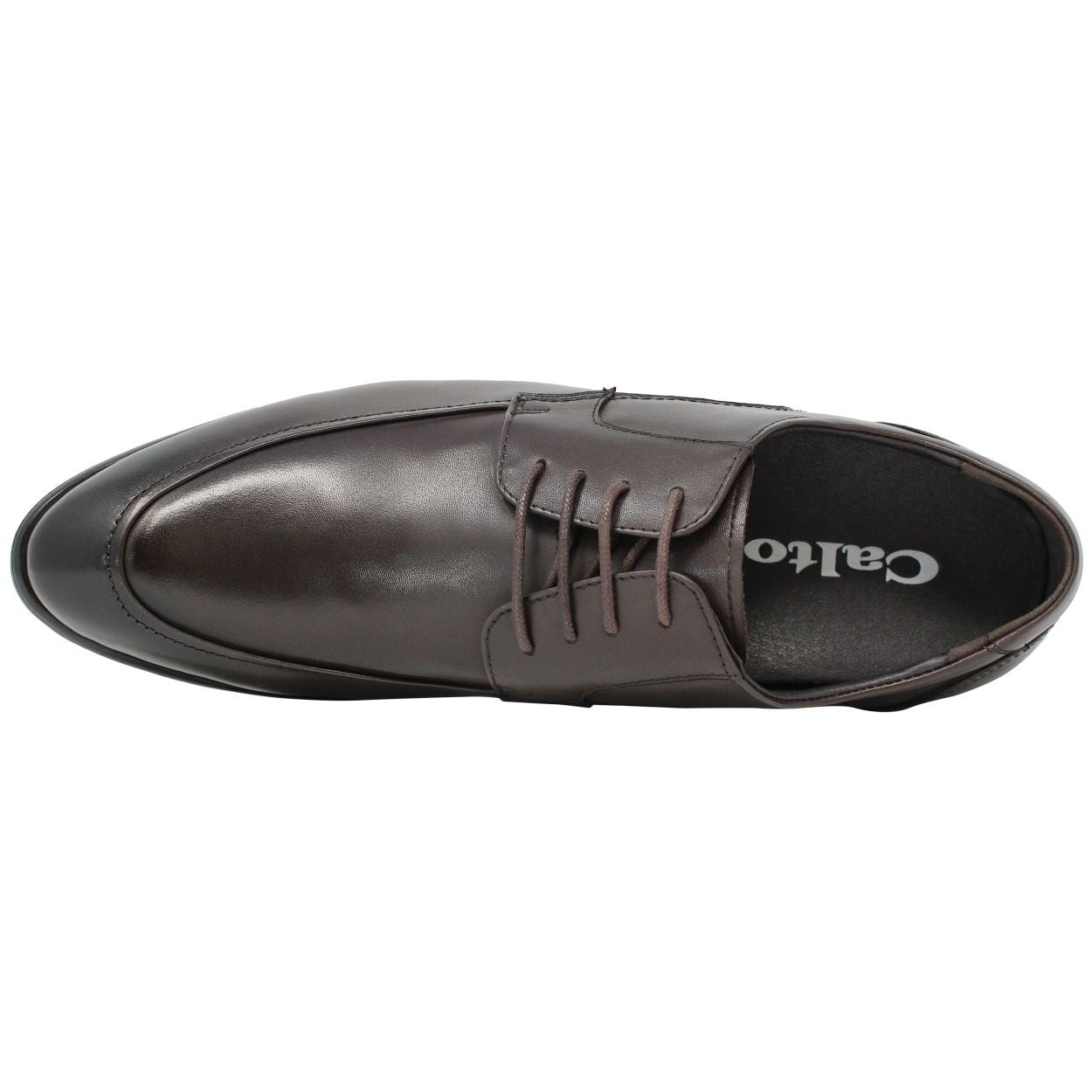 CALTO - Y10315 - 2.8 Inches Taller (Coffee Brown) - Size 9 Only