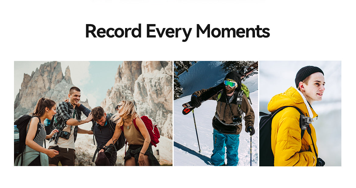 TELESIN Backpack Strap Bracket for GoPro Osmo Action