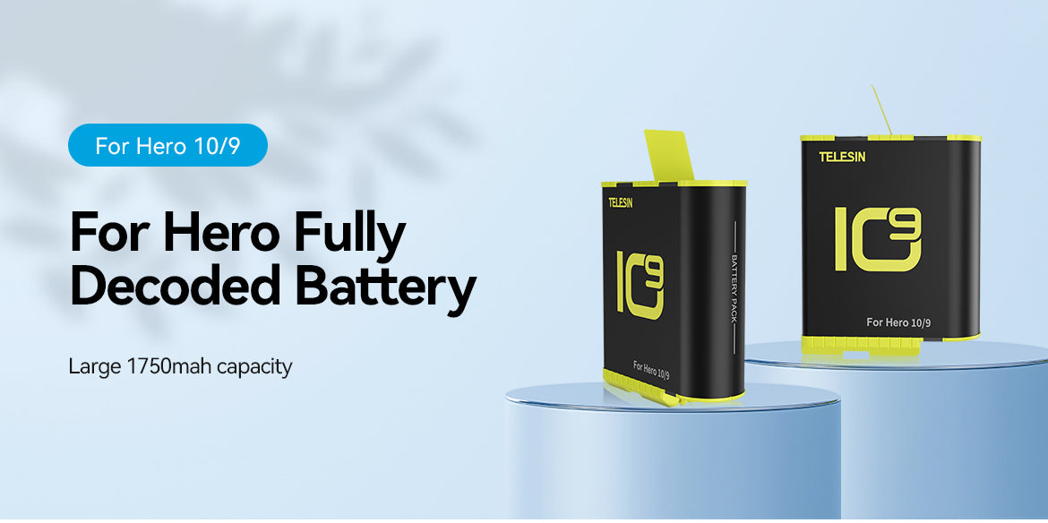 TELESIN Charging Battery for GoPro 9/10