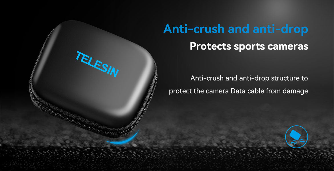 TELESIN Mini Camera Bag Case