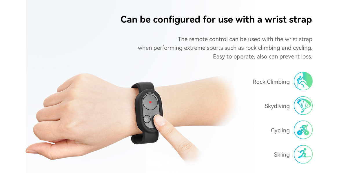 TELESIN Selfie Stick Tripod with Remote for GoPro/ Phone