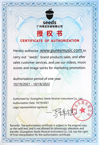 Graines 34 Touches 24 Touches Chromatique Kalimba Autorisation