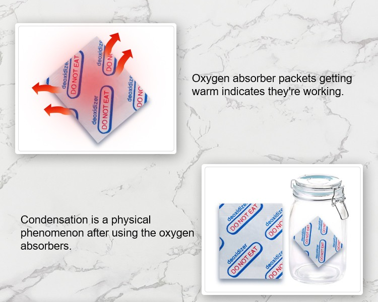 300cc Oxygen Scavenger Food Grade Oxigen Absorbers Bags — DINGXING