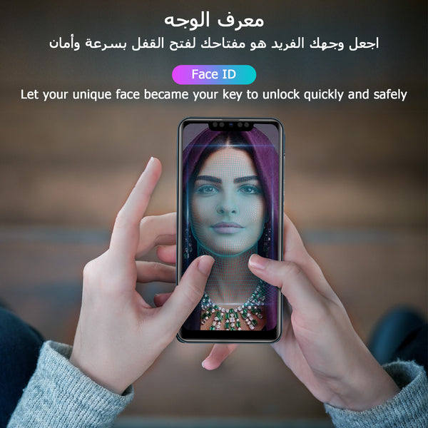 Mione A55 Dual Sim Smartphone With 6.53" Full HD Screen