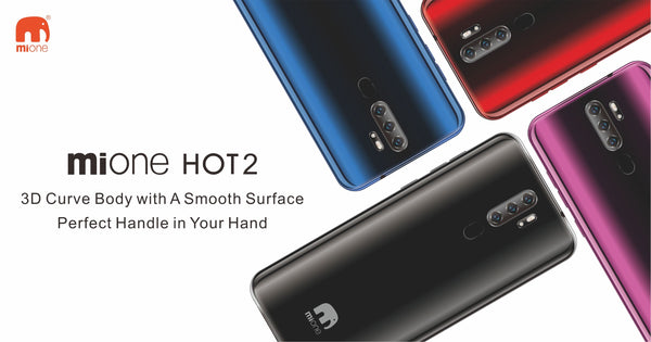 Mione hot2 Smartphone, 6.6 inch, 2+16G, Face Unlock, 3600mAh