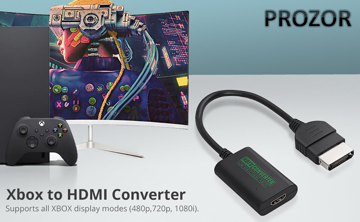 PROZOR Xbox to HDMI Converter HDMI Cable