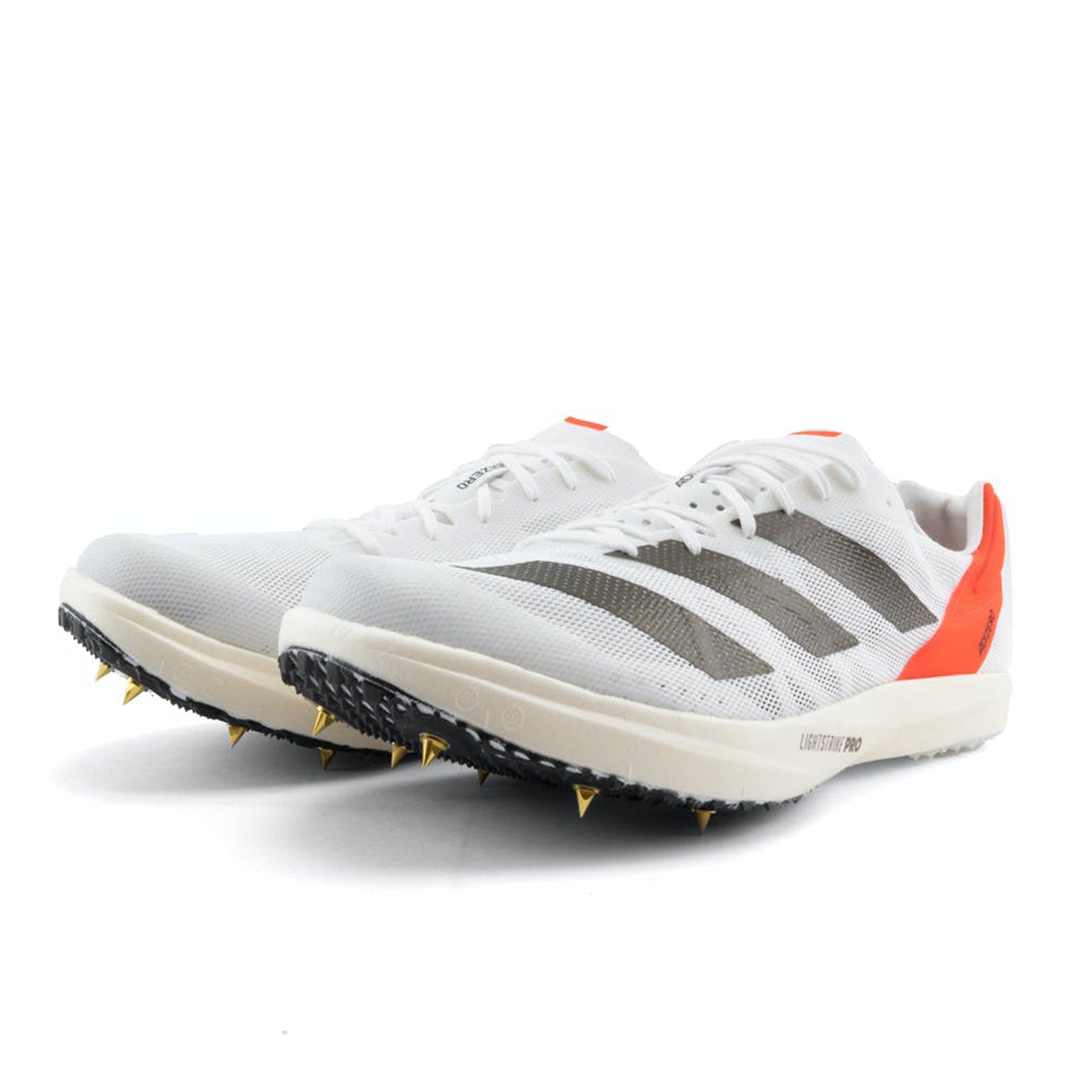 Adidas Adizero Avanti TYO Track and Field Shoe - White/Orange