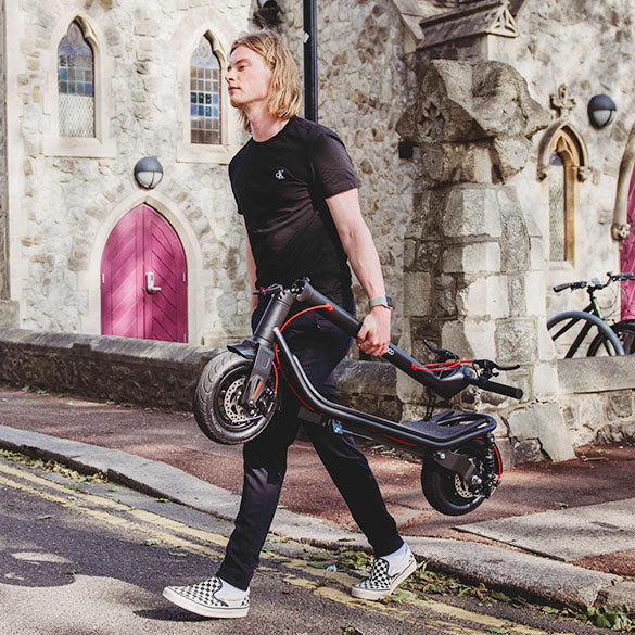 Take Wingoo M20 folable electric scooters anywhere