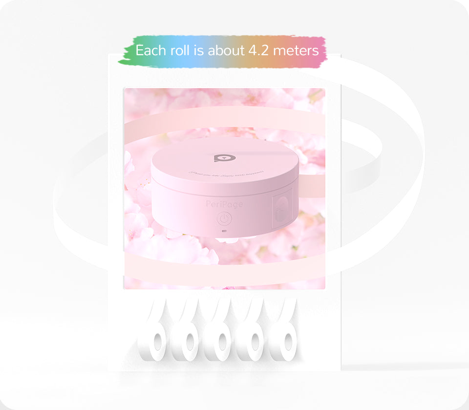 PeriPage L1 Label Printer Pink