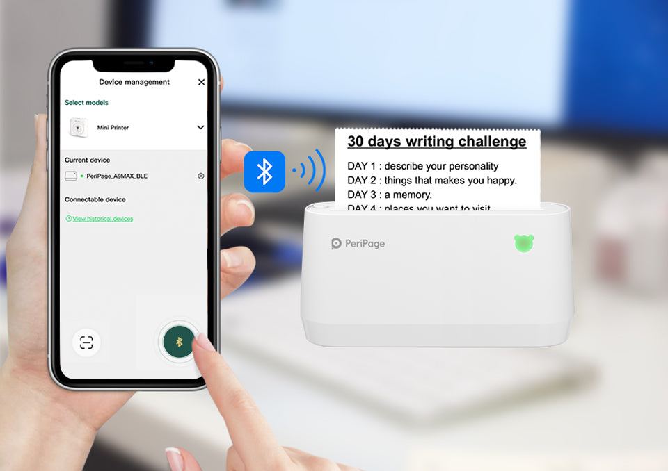 PeriPage A9 Max Mini Printer