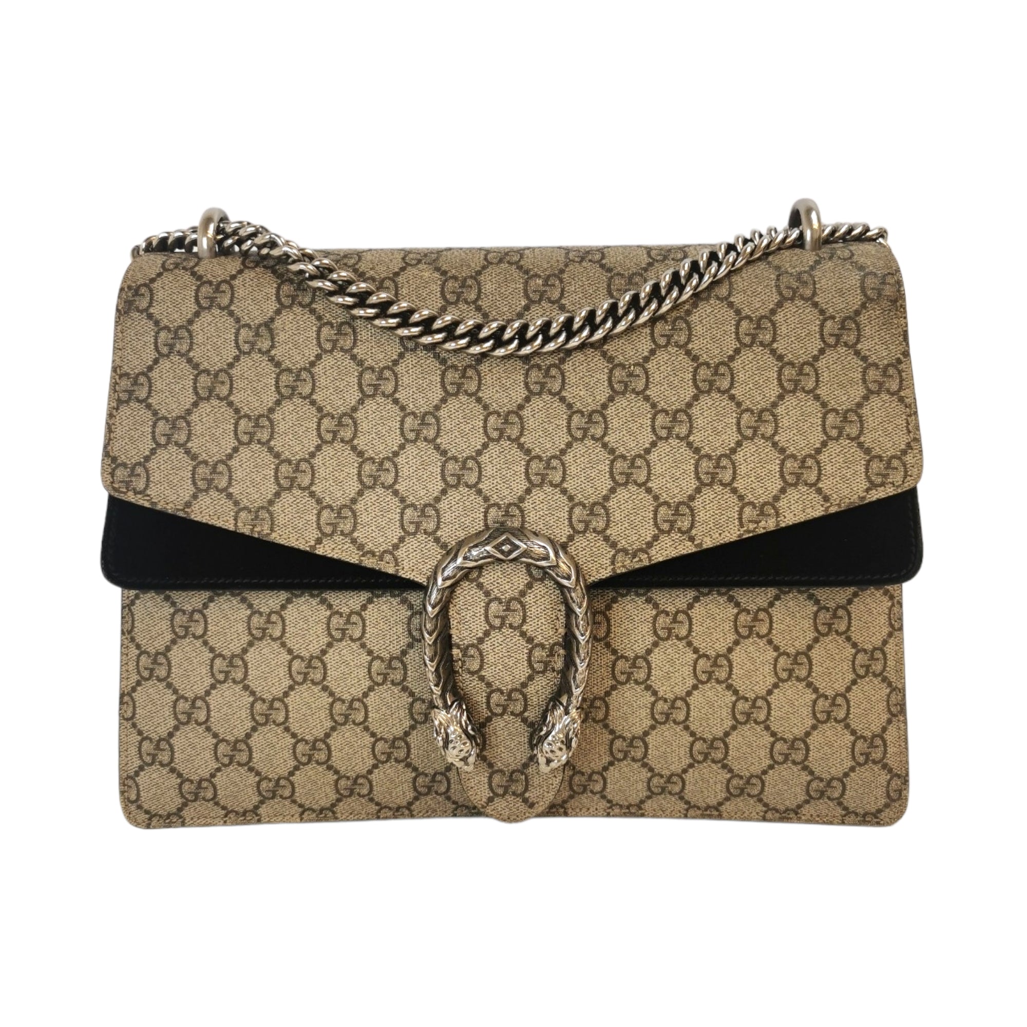 Gucci Dionysus Medium GG Canvas Black