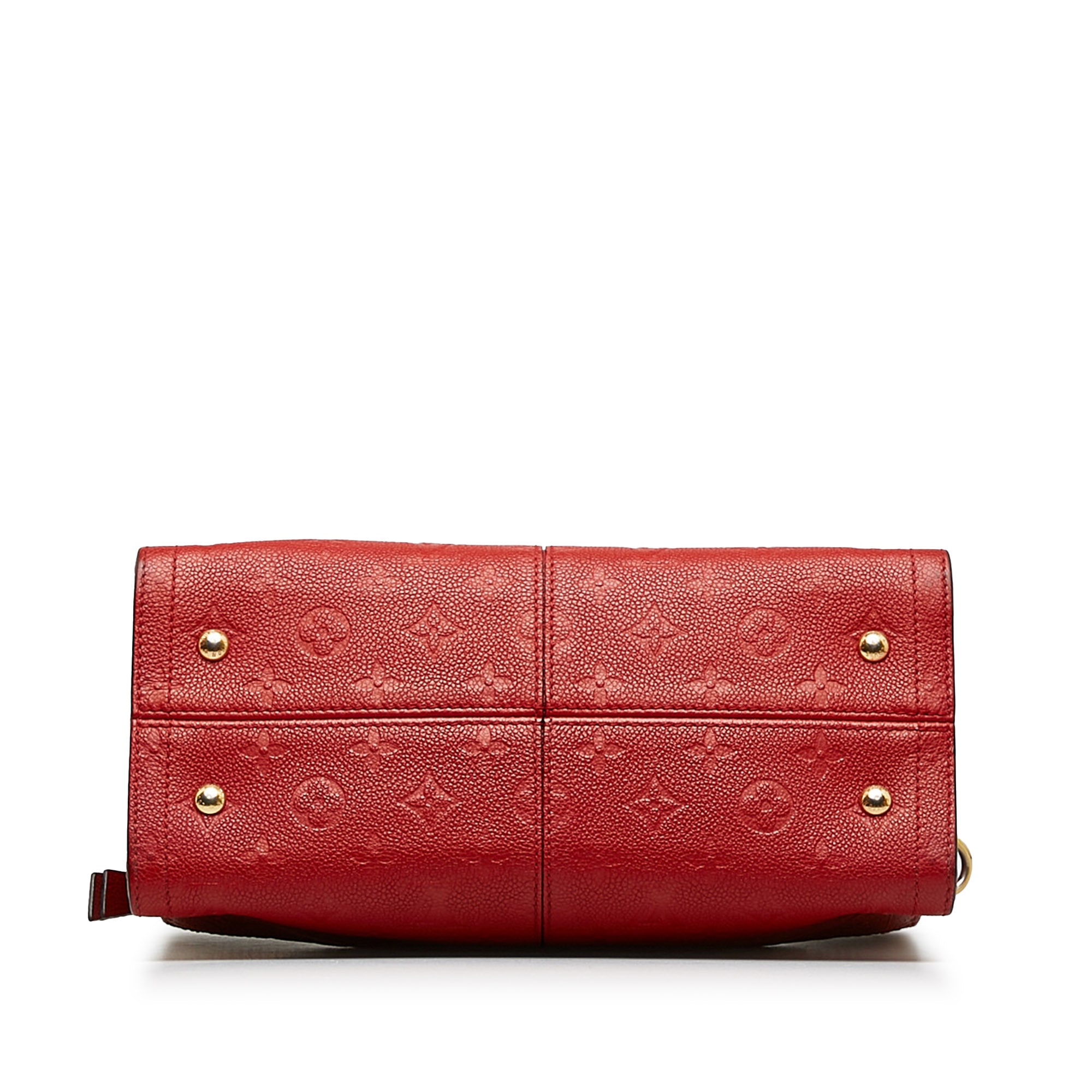 Louis Vuitton Sully PM Red Monogram Empreinte