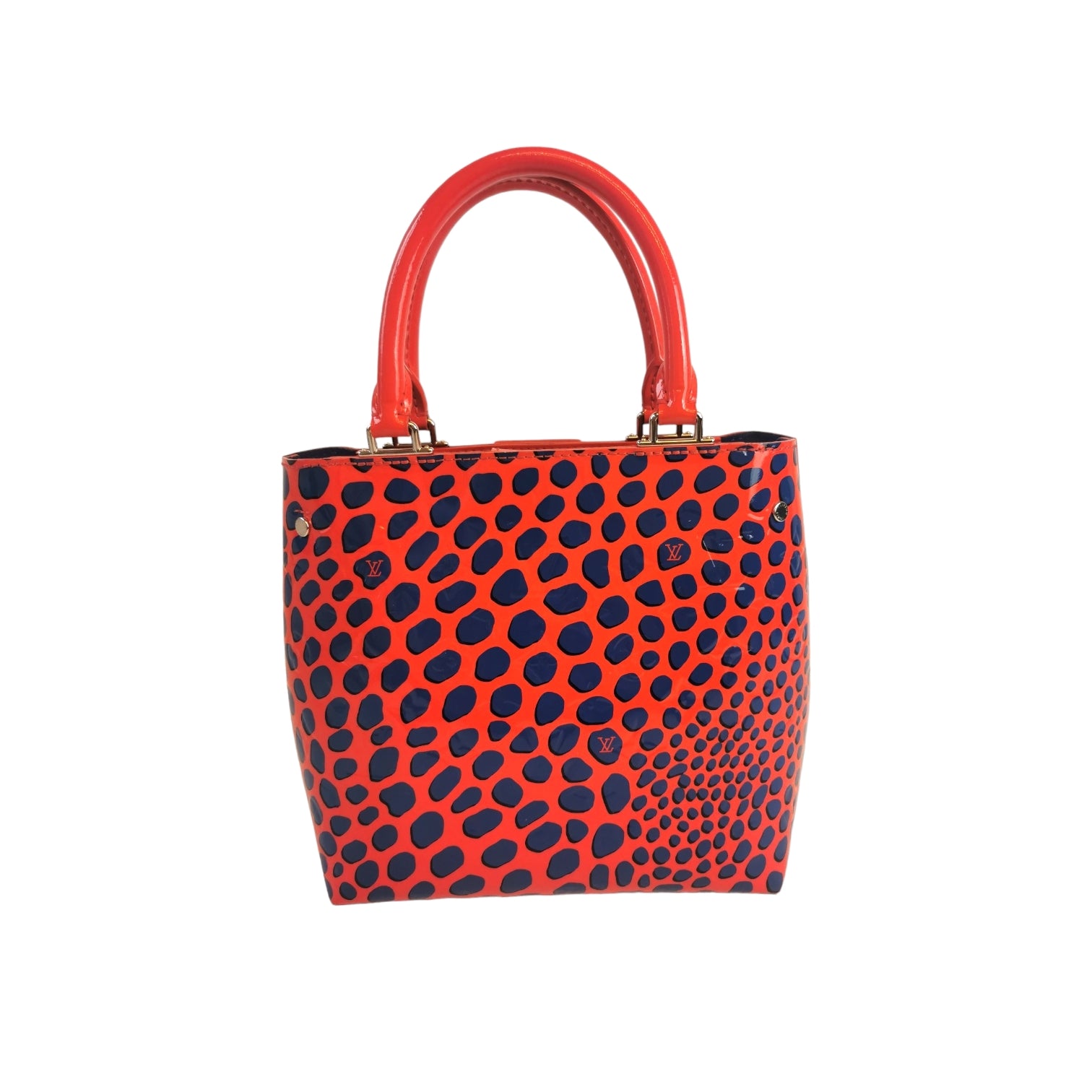 Louis Vuitton Open Tote Red Vernis Jungle Dots