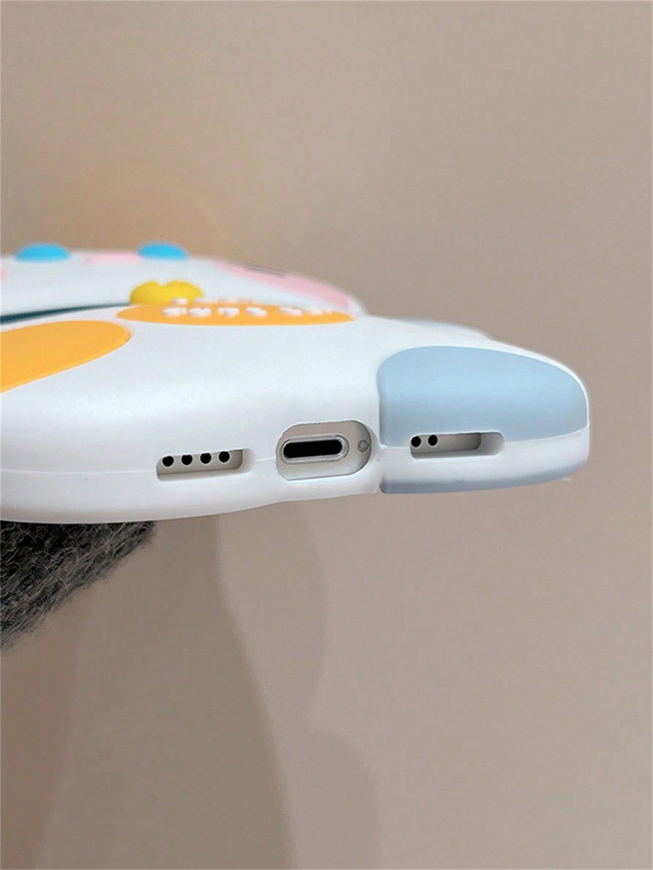 Cute Cartoon 3D Castle Make Up Mirror Silicone Phone Case for iPhone