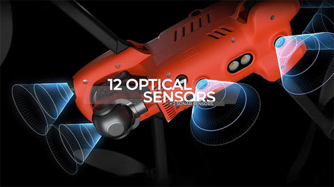 12 optical sensors