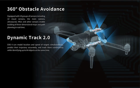360 obstacle avoidance dynamic track