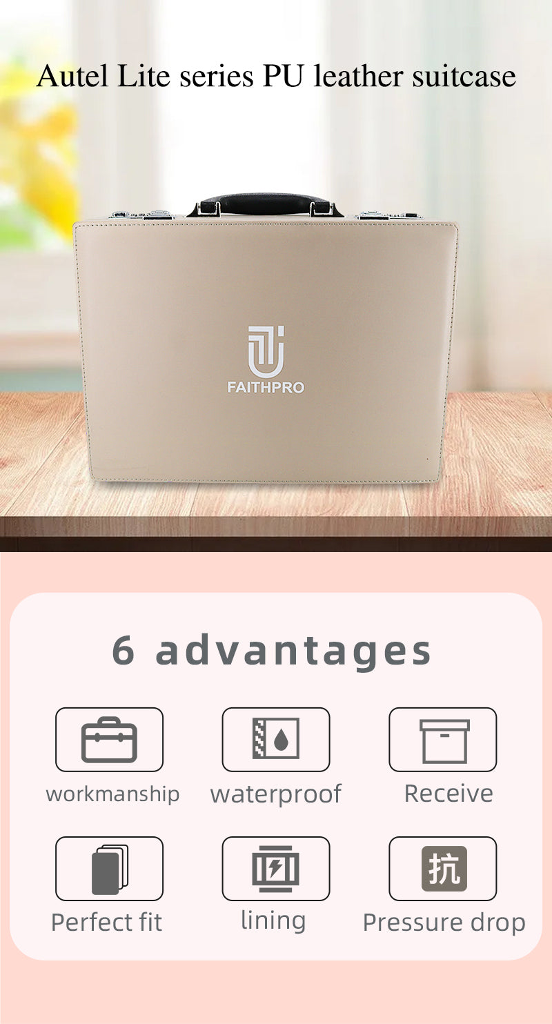 autel lite series pu leather suitcase