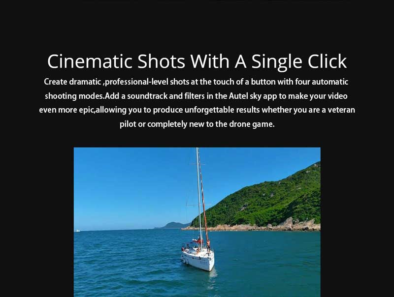 cinematic shots with a single click
