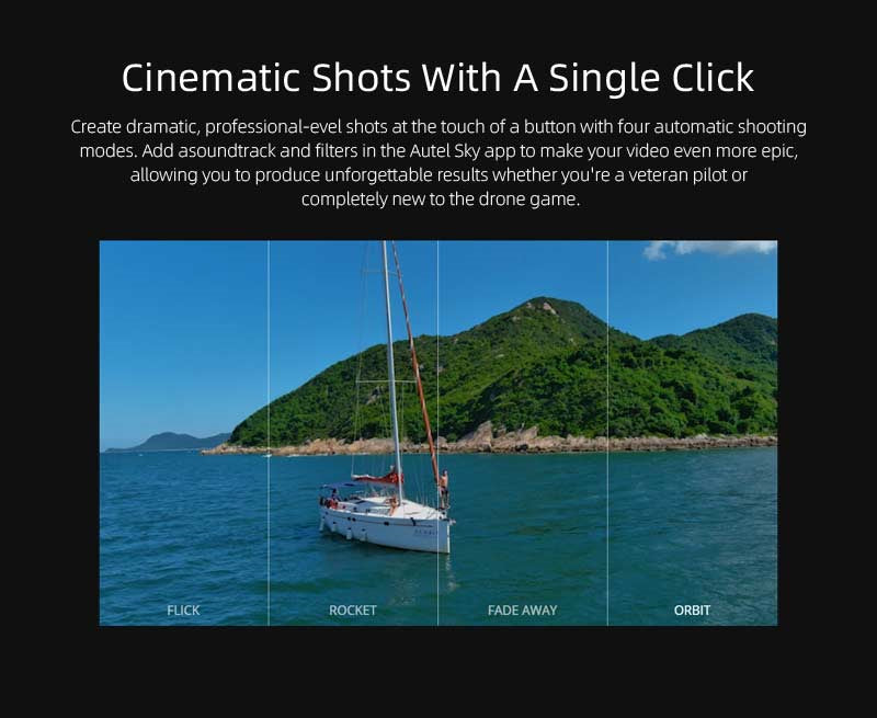 cinematic shots with a single click
