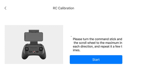 controller calibration