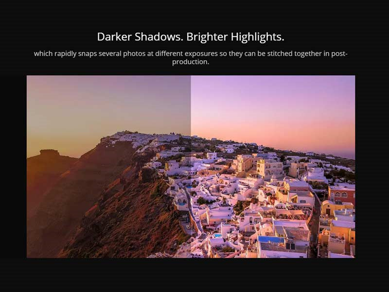 darker shadows brighter highlights