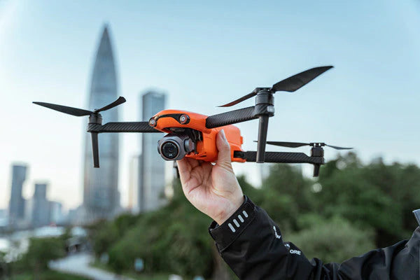 drone flying before