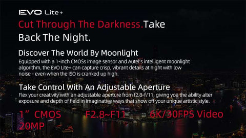 evo lite+ cut through the darkness