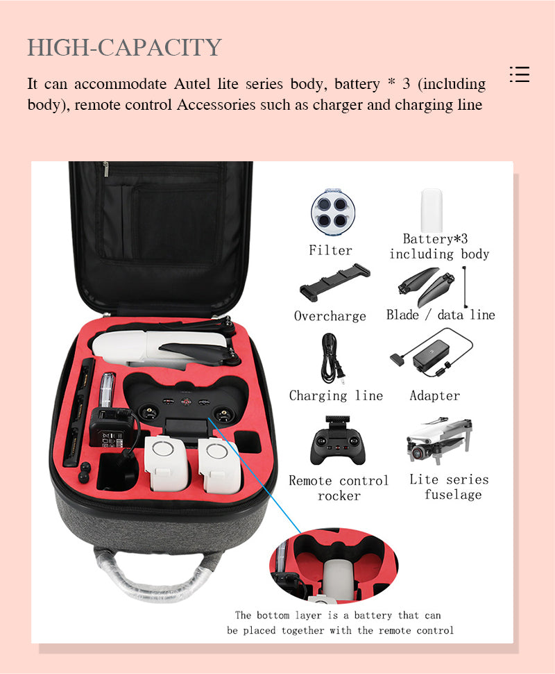 evo lite plus high capacity bag