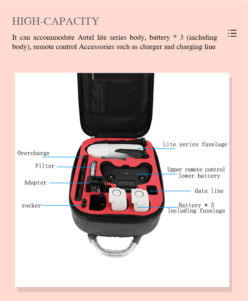 high capacity case for evo lite