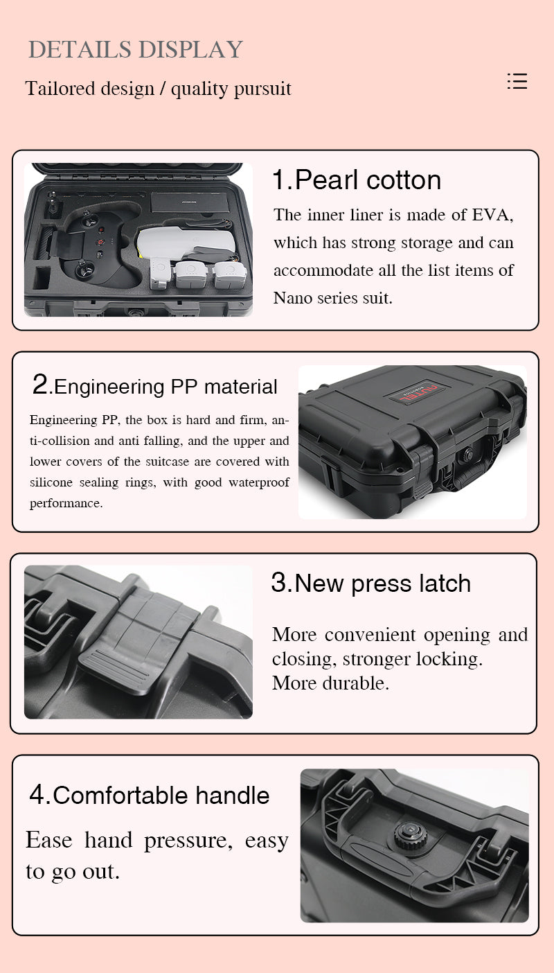 suitcase details display