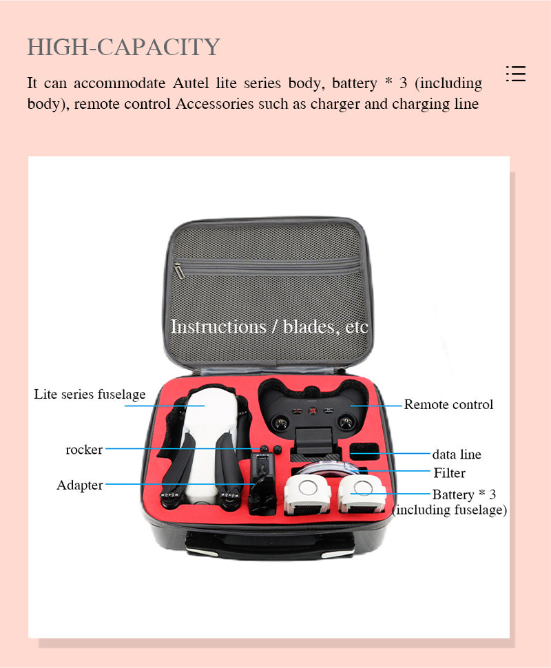 suitcase for evo lite