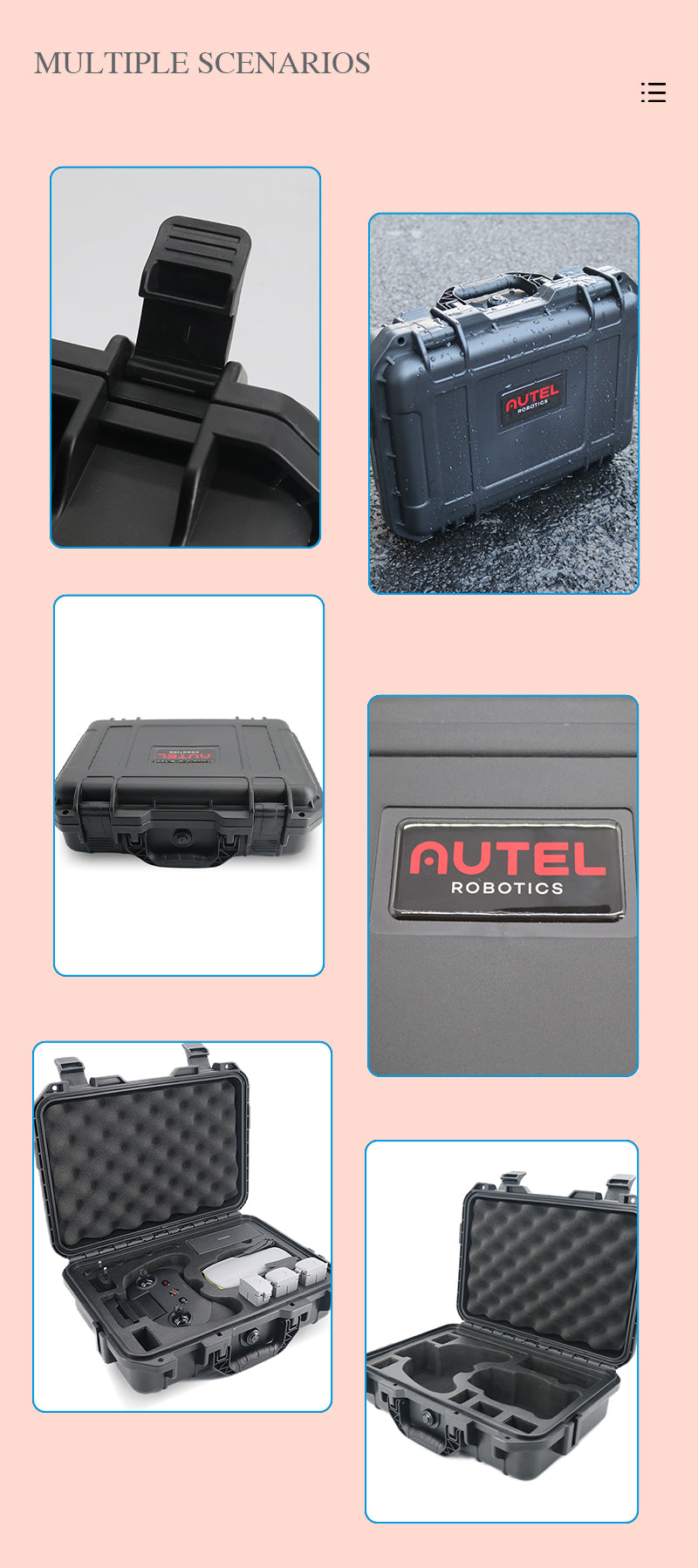 suitcase multiple scenarios