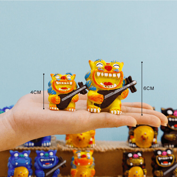 Hand Painted Small Lion