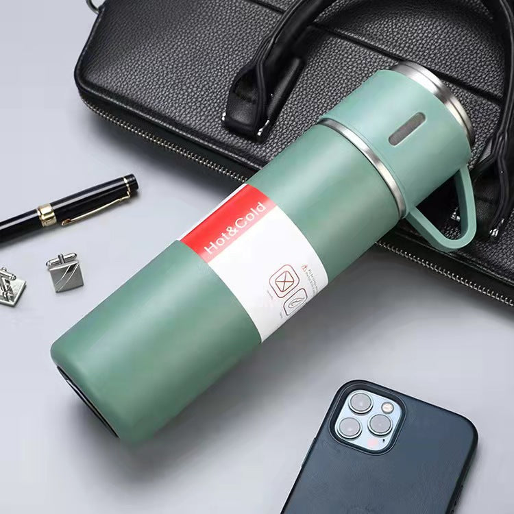 Stainless Steel Vacuum Flask Business Gift Set