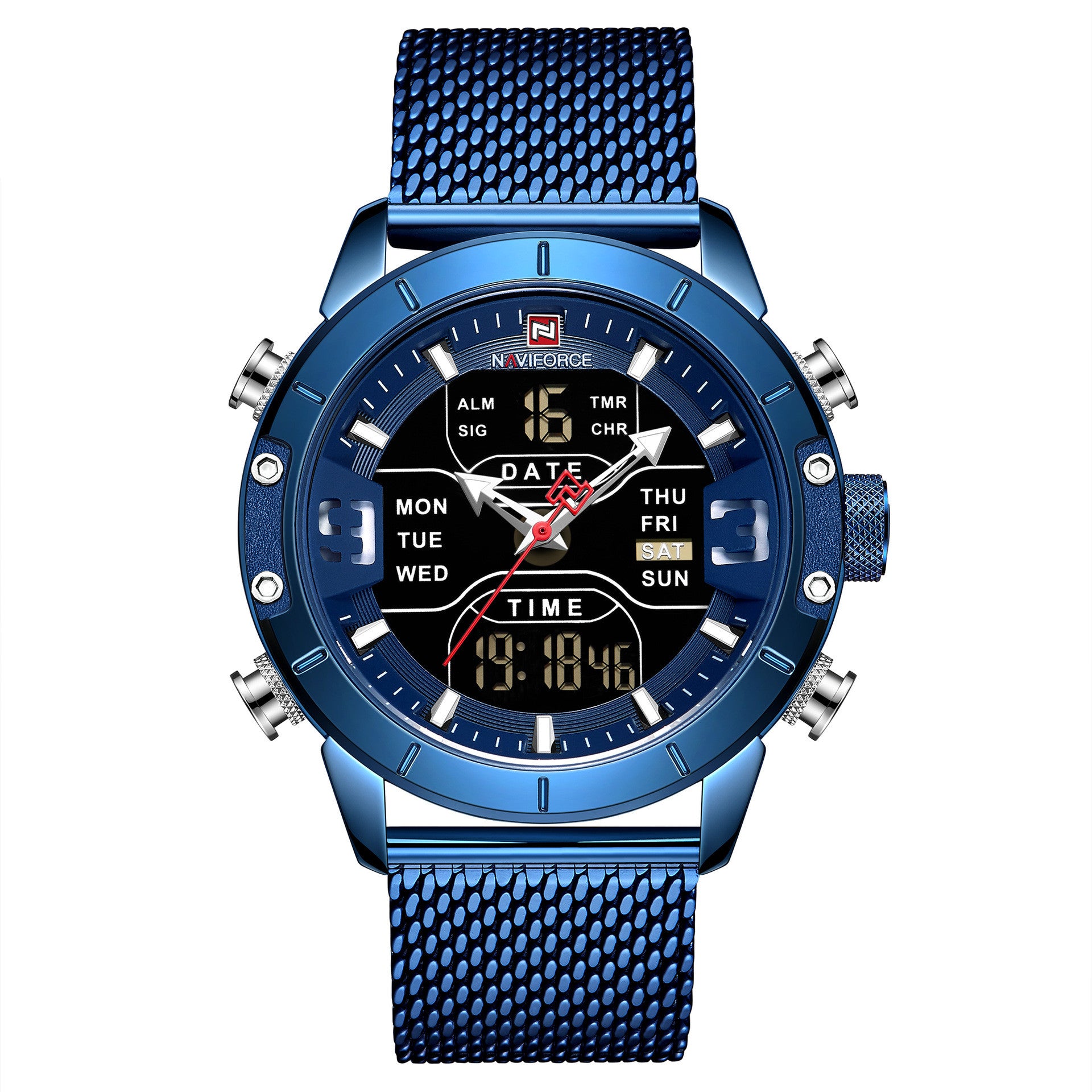 Double Display Multi-function Waterproof Sports Watch